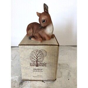 Fanny The White-Tailed Fawn #9171 1978 Wildlife Series Roger j. Brown *signed